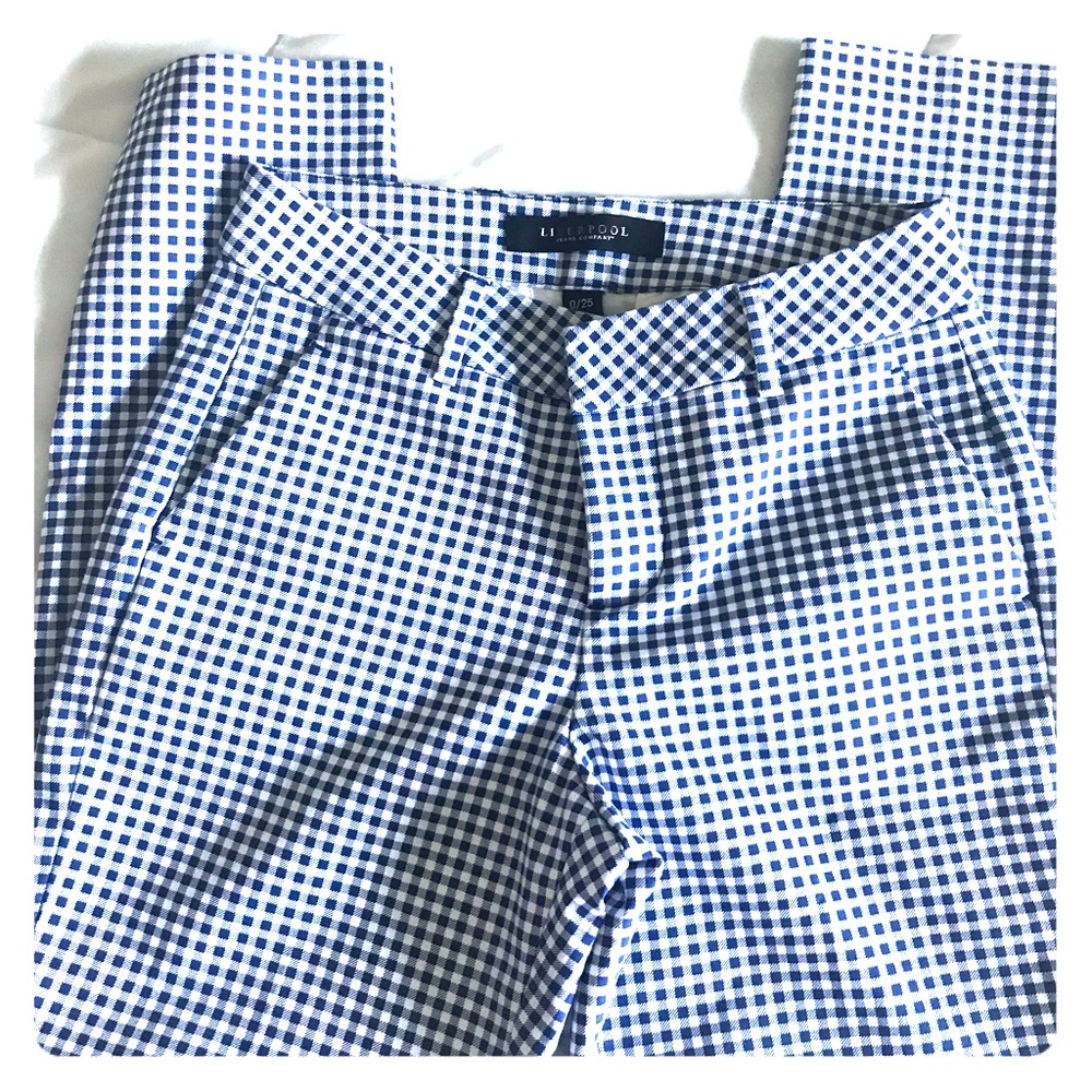 Liverpool crop pants, stretchy and super cute!